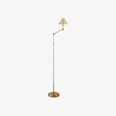 Adjustable Brass Uplight Floor Lamp