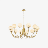 Aurelian Alabaster Globe Chandelier