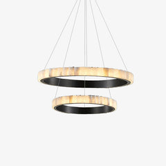 Avalon Halo Alabaster Chandelier