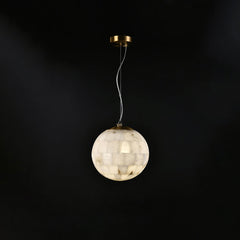 Ball Modern Alabaster Pendant Light