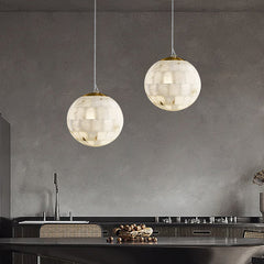Ball Modern Alabaster Pendant Light