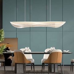 Blk Dining Room Acrylic Chandelier