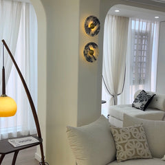 Bulgari round wall lamp