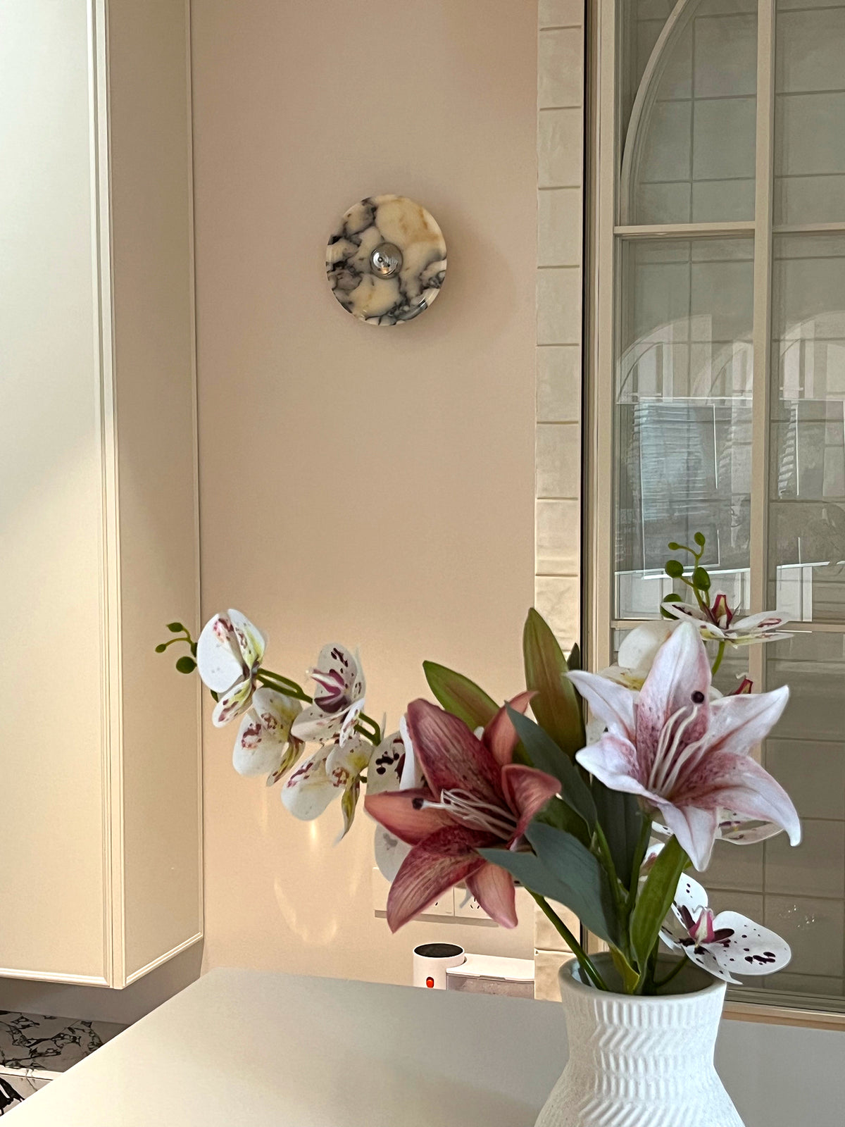 Bulgari round wall lamp