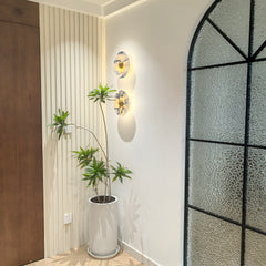 Bulgari round wall lamp