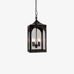 Caleb Vintage-Style Outdoor Lantern Pendant Light