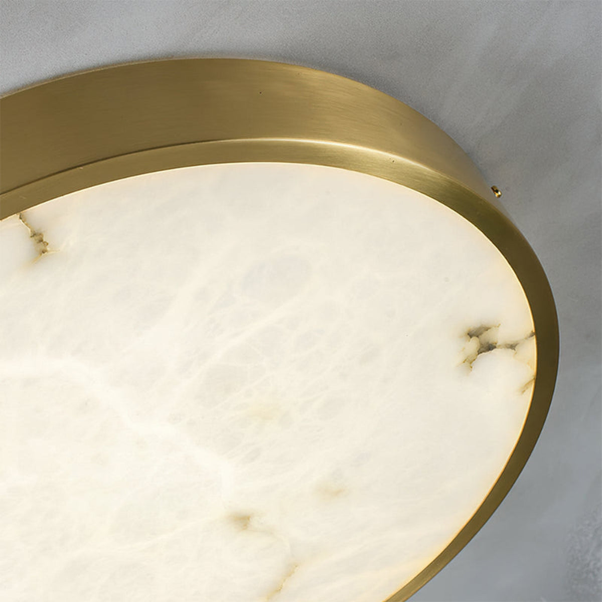 Column Alabaster Round Ceiling Lamp - view 16 | Liootrlamp