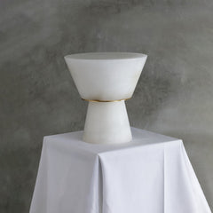 Conical Beta Alabaster Table Lamp