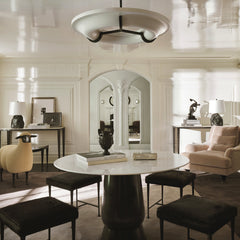 Eric Schmitt Anneau Plaster Chandelier