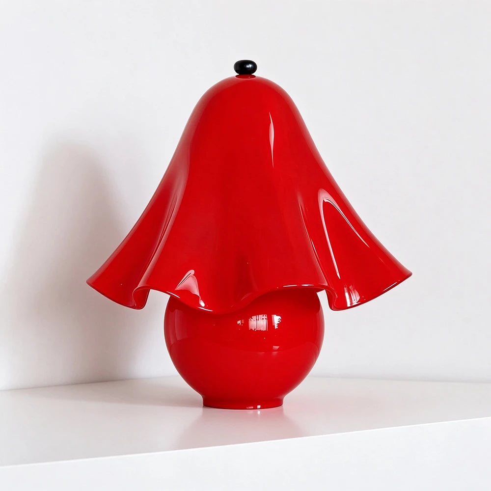 Fiora Scalloped Mushroom Table Lamp