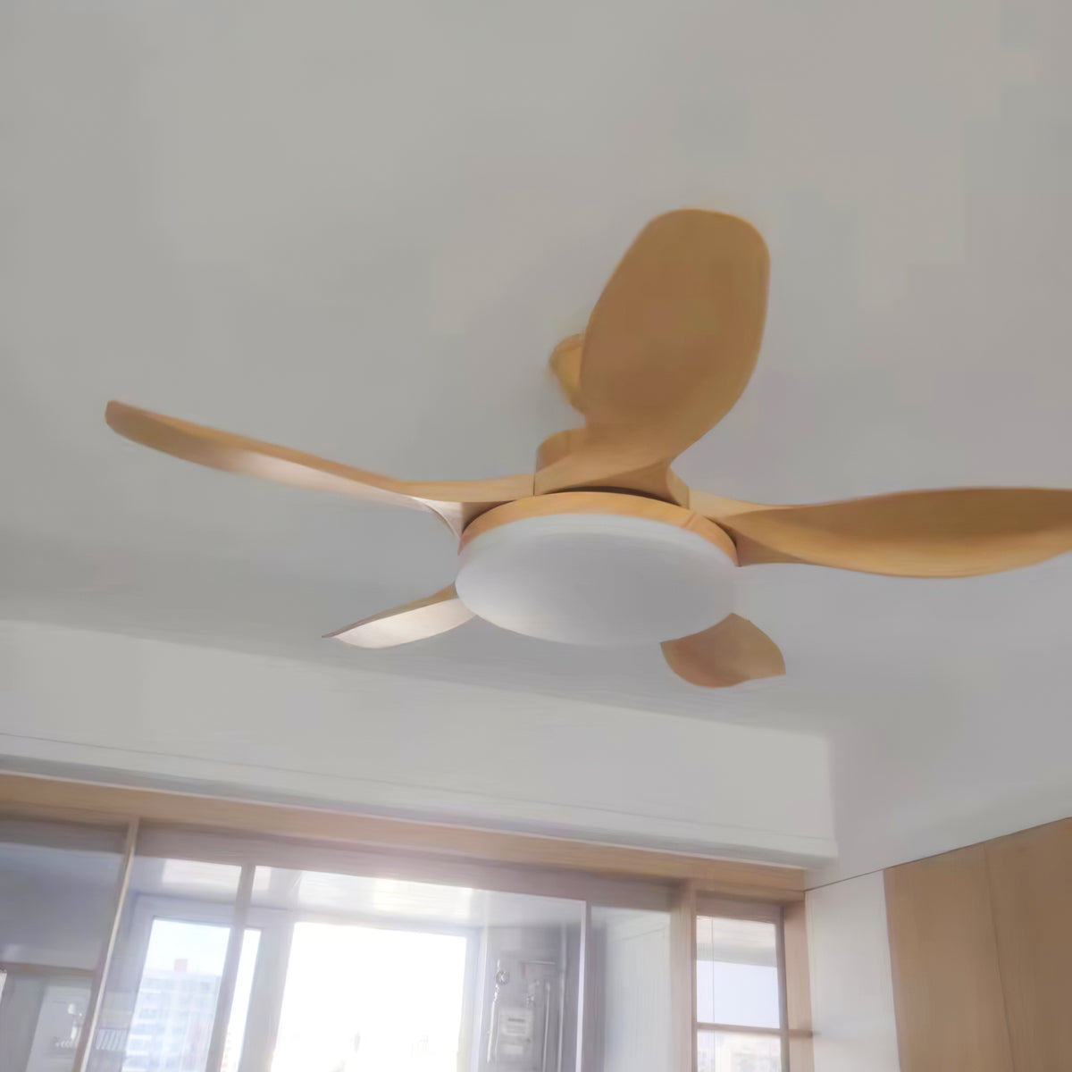 Five-Leaf Ceiling Fan Light - view 8 | Liootrlamp