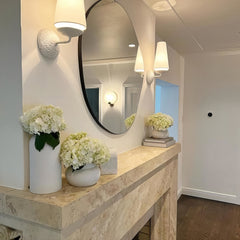 Single Arm Brass Wall Lamp