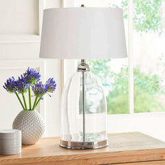 Glass Dome Table Lamp