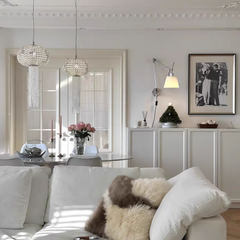 Jellyfish Art Deco Crystal Chandelier