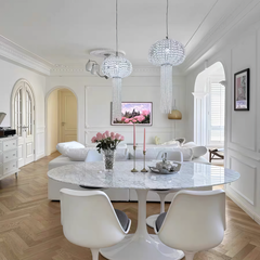 Jellyfish Art Deco Crystal Chandelier