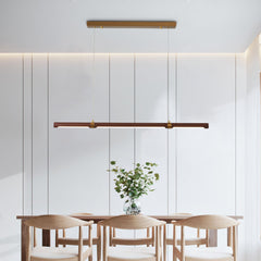 Linear Wood LED Pendant lamp