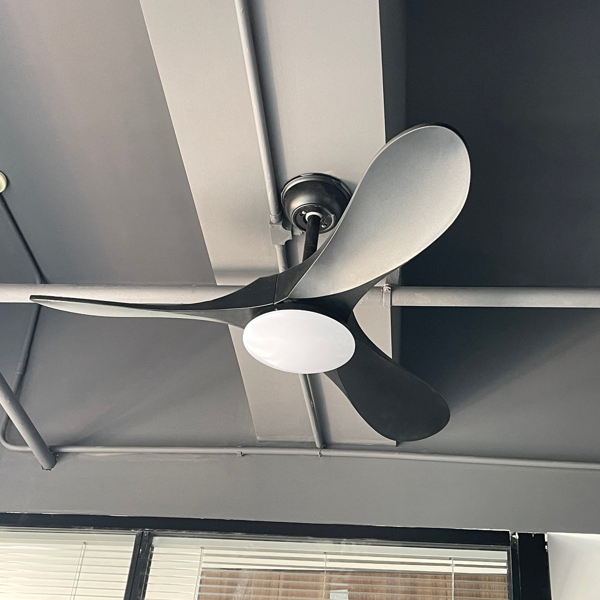 Modern ABS Ceiling Fan Light - view 10 | Liootrlamp