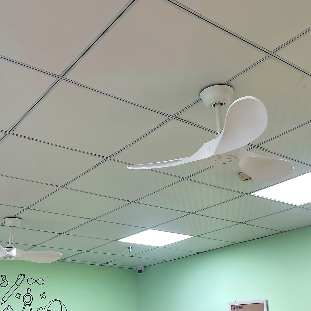 Modern ABS Ceiling Fan Light - view 14 | Liootrlamp