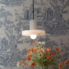 Modern Bedside Alabaster Pendant Lamp