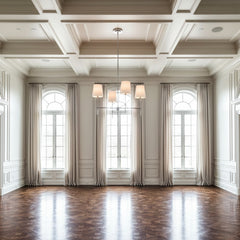 Modern Classic 4-Light Tapered Shade Chandelier