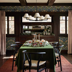 Iron Fabric Shade Chandelier