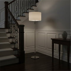 Modern Metal Cylinder Floor Lamp