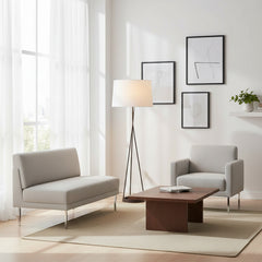 Modern Metal Tripod Floor Lamp