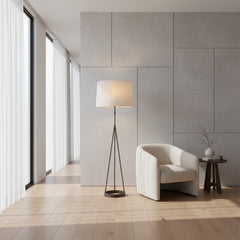 Modern Metal Tripod Floor Lamp