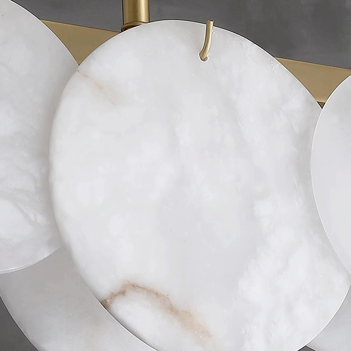 Modernity Alabaster Linear Chandelier - view 11 | Liootrlamp