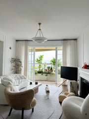 Grande Large Multi-Layered Plaster Chandelier