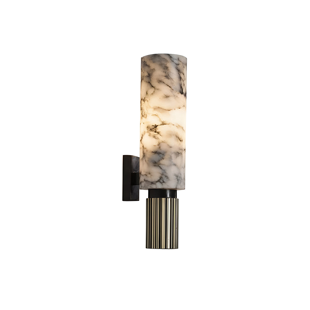 Moonshade Alabaster Sconce Wall Lamp - view 22 | Liootrlamp