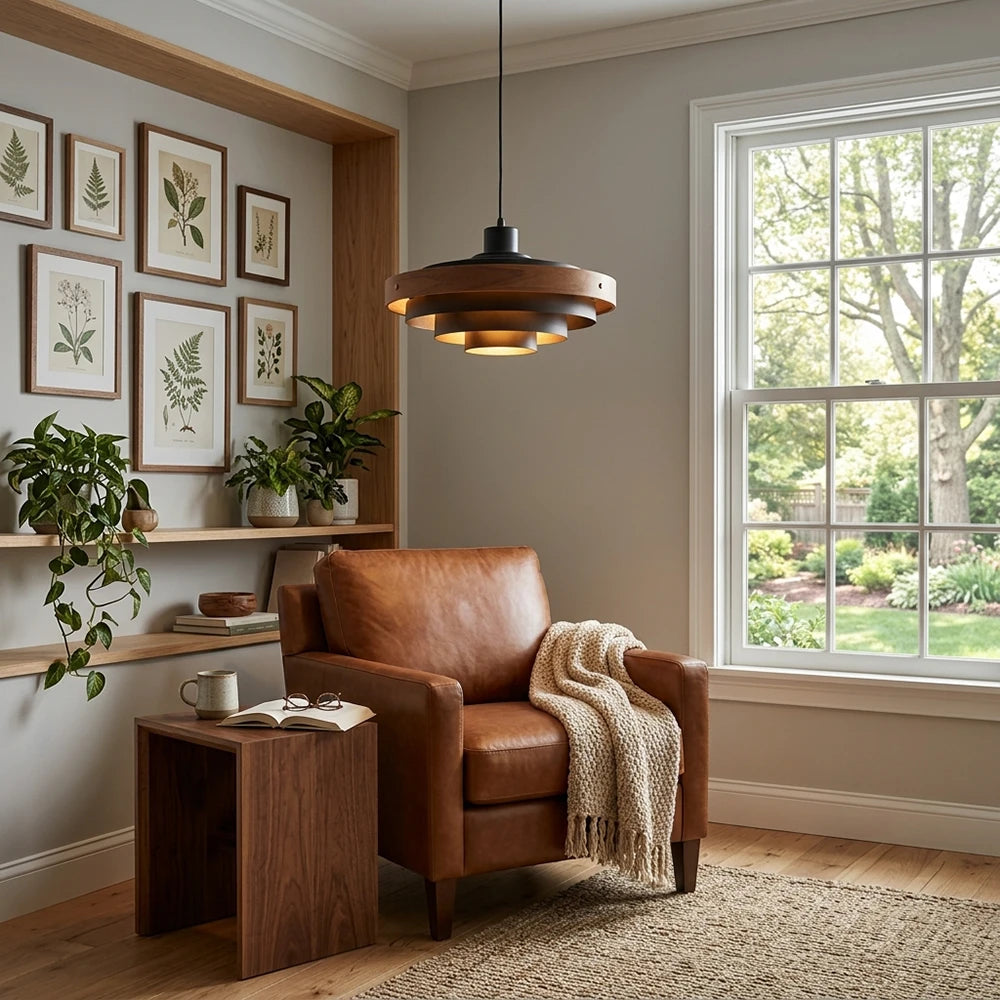 Orbis Layered Disc Pendant Light