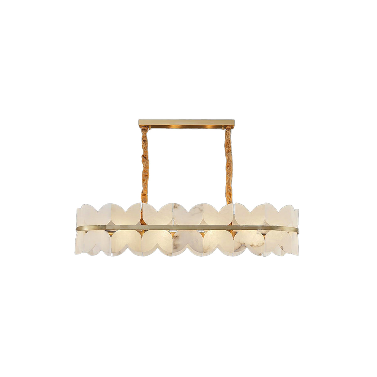 Patanga Alabaster Butterfly Chandelier - view 16 | Liootrlamp