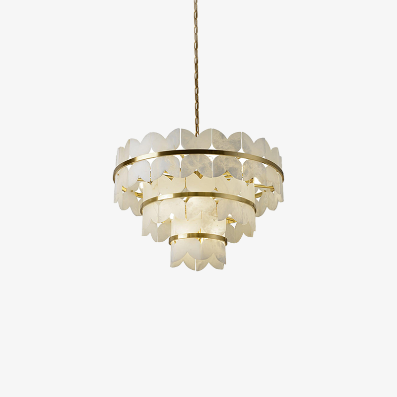 Patanga Alabaster Butterfly Chandelier | Liootrlamp