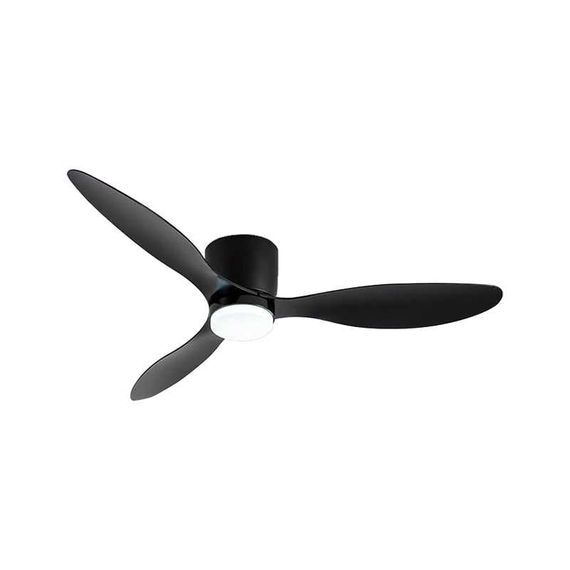 Recessed Fishtail Ceiling Fan Light - view 22 | Liootrlamp