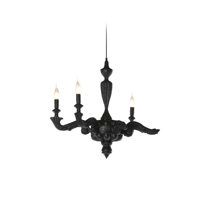 Resin Smoke Chandelier