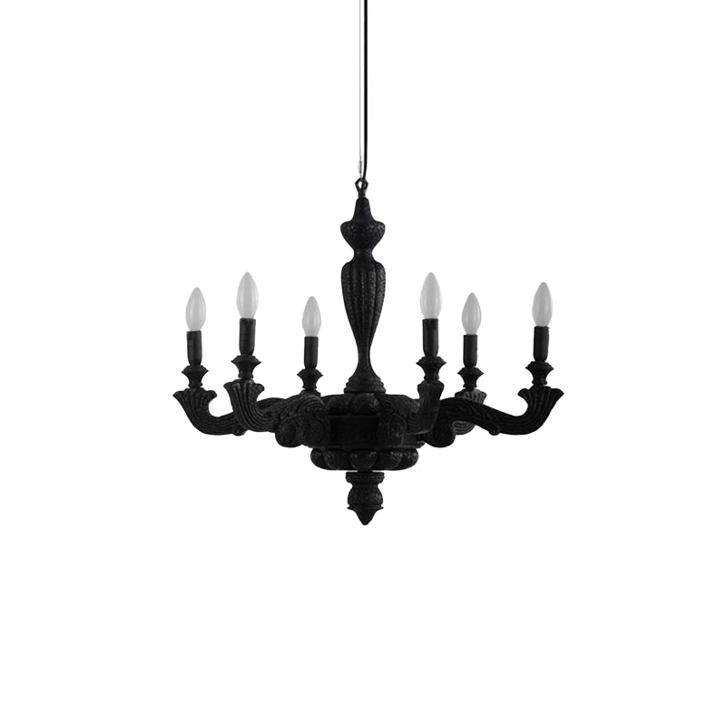 Resin Smoke Chandelier