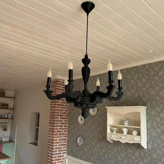 Resin Smoke Chandelier