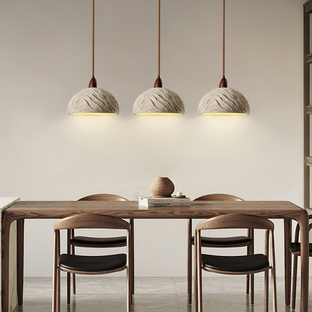 Retro Cement Pendant Lamp - view 5 | Liootrlamp