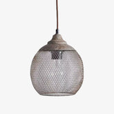 Wire Mesh Globe Pendant Light