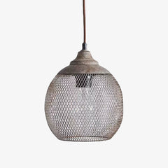 Wire Mesh Globe Pendant Light