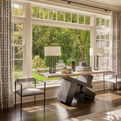 Handcrafted Iron Table Lamp