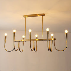 Symphony rectangular chandelier