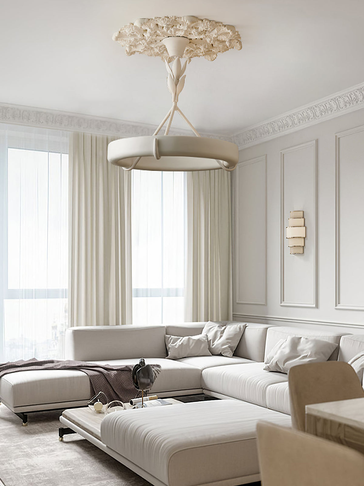 Tinsley Plaster Pendant Lamp