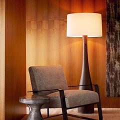 Truxton Solid Wood Floor Lamp