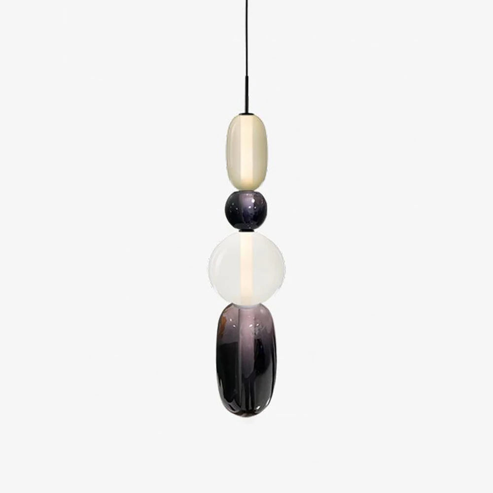 Candied Glass Stack Pendant Light