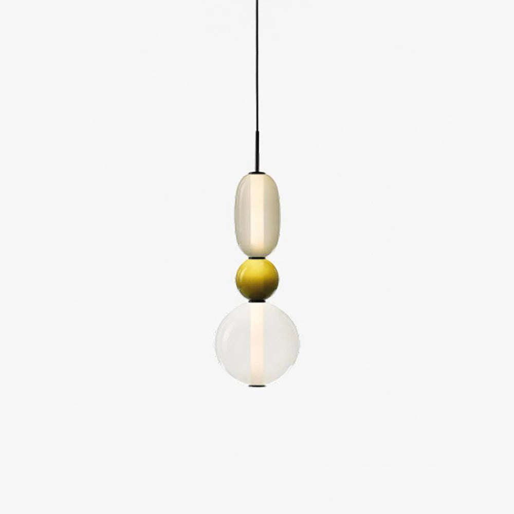Candied Glass Stack Pendant Light