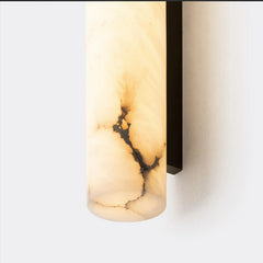 Vertical Alabaster Wall Lamp