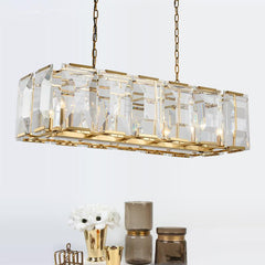 Crystal Rectangular Chandelier