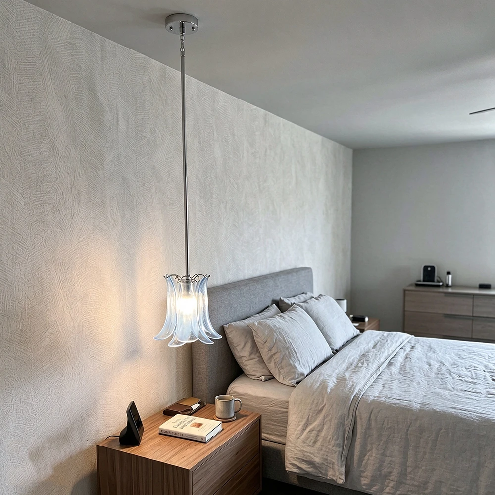 Fiorella Petal Glass Pendant Light
